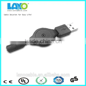 Charger Usb to 5.5x2.1mm dc Cable for Laptop thumbnail-3