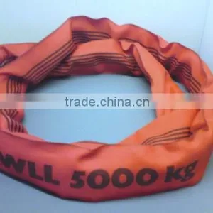 6 Tons Good Quality Round Polyester Lifting Belt Slings thumbnail-6