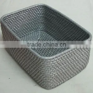Rattan Basket- Weaving Storage Basket thumbnail-1