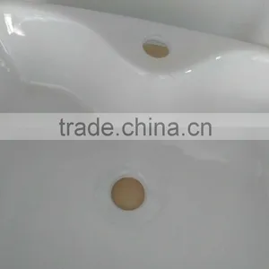 New Desigh Squre Ceramic Basin Bathroom White Square Single Hole Art Basin Hot Sale Cheap Price Wash Basin YB007 thumbnail-4