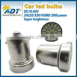 2015 Hot Sell 1156 24W Car Led Bulb 3014 Smd BA15S Car Led Bulb thumbnail-2