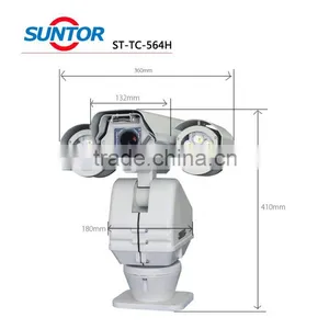 Outdoor HD 1080p 360 Night Vision Infrared Waterproof 30x Optical Zoom PTZ IP Camera thumbnail-2