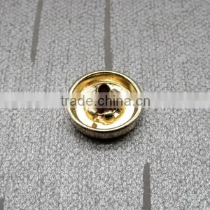 No Logo Gold Metal Button thumbnail-2