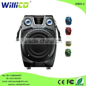 2016 Willico Mini Bluetooth Battery Speaker With Lcd Display Remort Control thumbnail-1