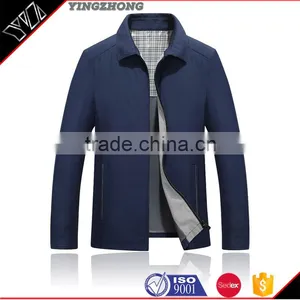 Wholesale 100% Polyester Fleece Zip Turn-down Collar Jacket Custom Sublimation Jackets Men thumbnail-3