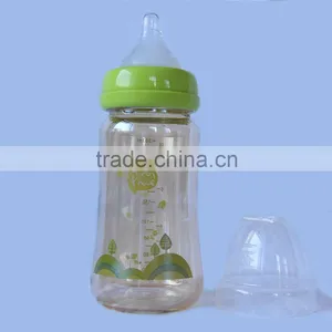 5oz Wide Mouth BPA Free Glass Feeding Bottle for Sale thumbnail-4