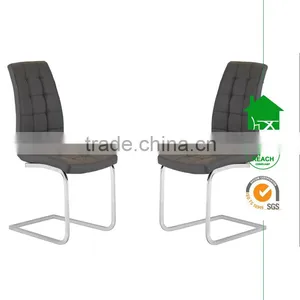 DC-2501 Black Faux Leather Dining Chair thumbnail-1