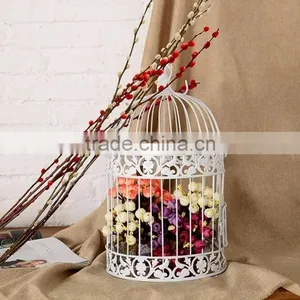 Metal White Wholesale Decorative Bird Cages Wedding thumbnail-2