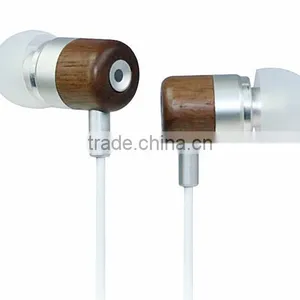 New Design Wooden Earphone With Unique Appearance From Shenzhen Headphone Factory thumbnail-1