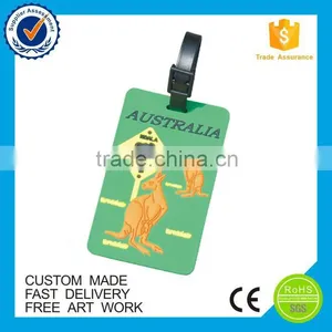 Promotion Customized Panda Rubber Luggage Tag thumbnail-4