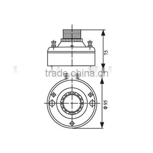 15w pa Horn Loudspeaker Driver Unit thumbnail-3
