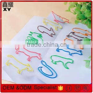 The 12 Chinese Zodiac Shapes Animals Design Metal Paper Clips thumbnail-1