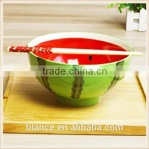 Ceramic Fruit Shape Bowl in Hand in Cute Cereal Bowls Design thumbnail-2