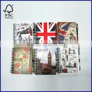 A6 Cute Hardcover Mini Notebook With Pen thumbnail-1