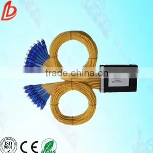 Supply 1*64 ABS Box Type PLC Fibre Optic Splitter / Fiber Obtic Splitter thumbnail-1