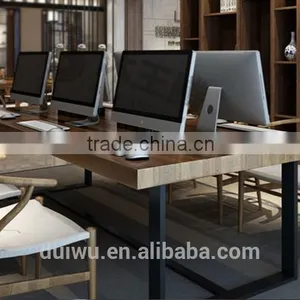 Foshan Supplier Wooden Restaurant Fast Food Table and Chairs thumbnail-4