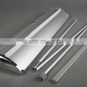 Trade Show Portable Heavy Base Roll up Banner Stand, Aluminum Water Drop Roll up Standees thumbnail-3