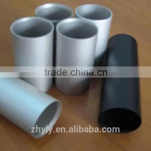 Aluminium Extrusion Pipes Anodized Aluminium Hollow Section Aluminium Decorated Tube thumbnail-3