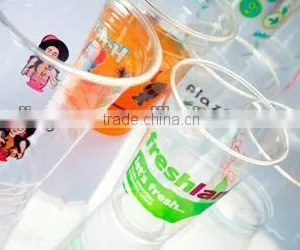 16oz Plastic PET Cup With Lid (100mm) thumbnail-5