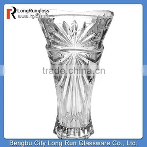 LongRun Elegant And Special Wedding Decoration Crystal Glass Vase Made in China thumbnail-1