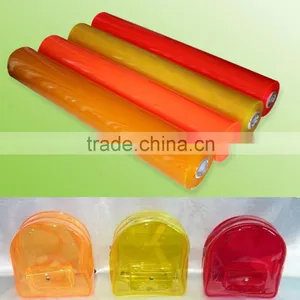 2016 China Factory PVC Transparent Transparency Soft Sheet For Making Bags thumbnail-1