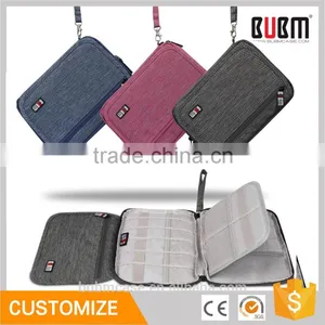 BUBM Promotional Gift Personal Organizer Bag Cable Storage Case for Power Bank thumbnail-4