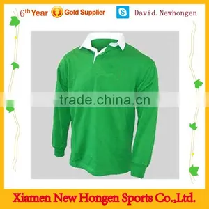 100% Polyster Newest Design Top Quality Custom Rugby Jersey thumbnail-1