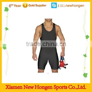 Top Quality Profession Club Wrestling Singlets With Your Own Logos thumbnail-1