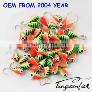Best Price Hot Selling Unique Design Cheap Lures Tungsten Ice Jigs thumbnail-5