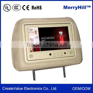 Interactive LCD TFT IR Touch 10/12/15/17/18.5/19 Inch Headrest Car Monitor Android thumbnail-3