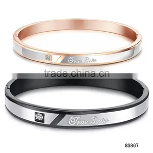 Hot Sale Mens Cuffs Stainless Steel Bracelet Jewelry Gold Filled Jewelry thumbnail-1