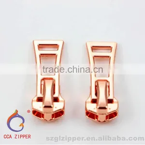 YKK OEM Metal Rose Gold Zip Zipper Sliders thumbnail-2