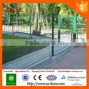 High Quality Green Color Garden Fencing Design Iron Fence With ISO9001 thumbnail-3