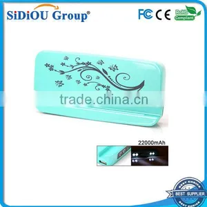 Led Flat Led Torch Power Bank for All Brands Mobile Phone thumbnail-1