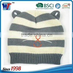 Soft 100% Organic Cotton Baby Knit Hat New Baby Cap thumbnail-1