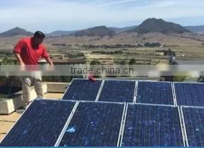 Glass Fiber Materials Water Fed Pole With Clamps Working for Solar Panel thumbnail-1