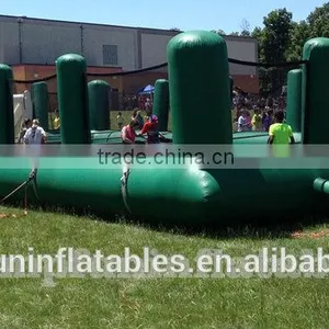 Good Quality! Inflatable Human Foosball for 12 Players Large Football Picth thumbnail-1