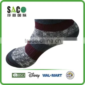 Wide Stripe Heavy Yarn Thick Quard Man Socks thumbnail-6