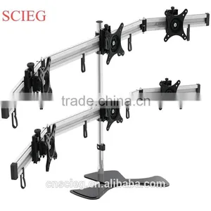 15"-24"laptop Desk Arm Computer Arm Support Lcd Monitor Flush Mount thumbnail-2