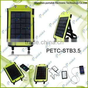 3.5W Portable Folding Solar Charger Bag With Unique Design and Function thumbnail-1