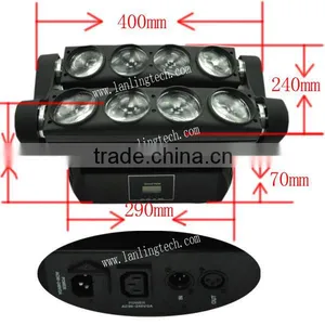 80W RGBW Spider Moving-Head Beam LED dj Light thumbnail-6