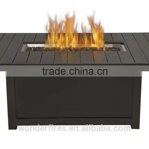 Outdoor Fire Pit Patio Flame Table Coffee Furniture Propane Natural Gas thumbnail-1