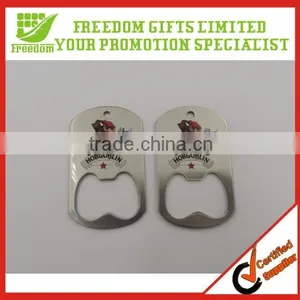 Metal Flat Keychain Custom Aluminum Bottle Opener thumbnail-4