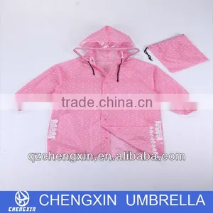 Waterproof Polyester Lady Raincoat thumbnail-1