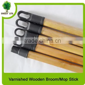 Wholesale Varnished Quality Wooden Handle / Shovel Handle With Cap120*2.2CM thumbnail-4