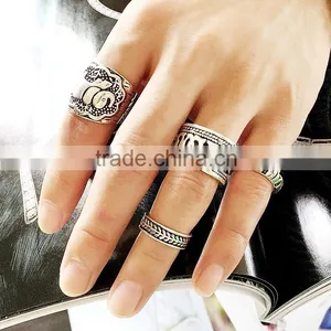 Vintage Punk Style Gold/silver Plated Finger KNUCKLE RING thumbnail-1