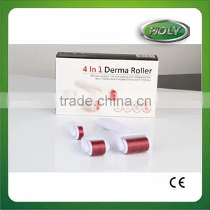 Best Factory Supply Skin Care 4 In 1 Derma Roller For Anti Aging thumbnail-1