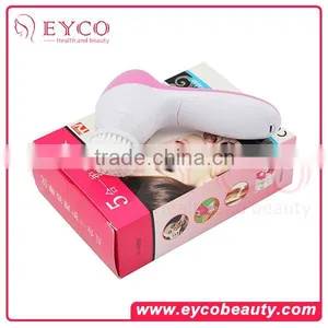 Multifuncition 5 in 1 Face Beauty Massager Rotating Sonic Facial Cleansing Brush Beauty and Cosmetitc thumbnail-6