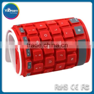 Roll Silicone Keyboard / Folding Wireless Keyboard / Bluetooth Keyboard thumbnail-6