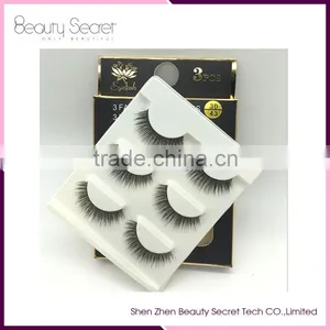 100% Mink False Eyelash Extension Glue Silk Lashes Packaging thumbnail-3